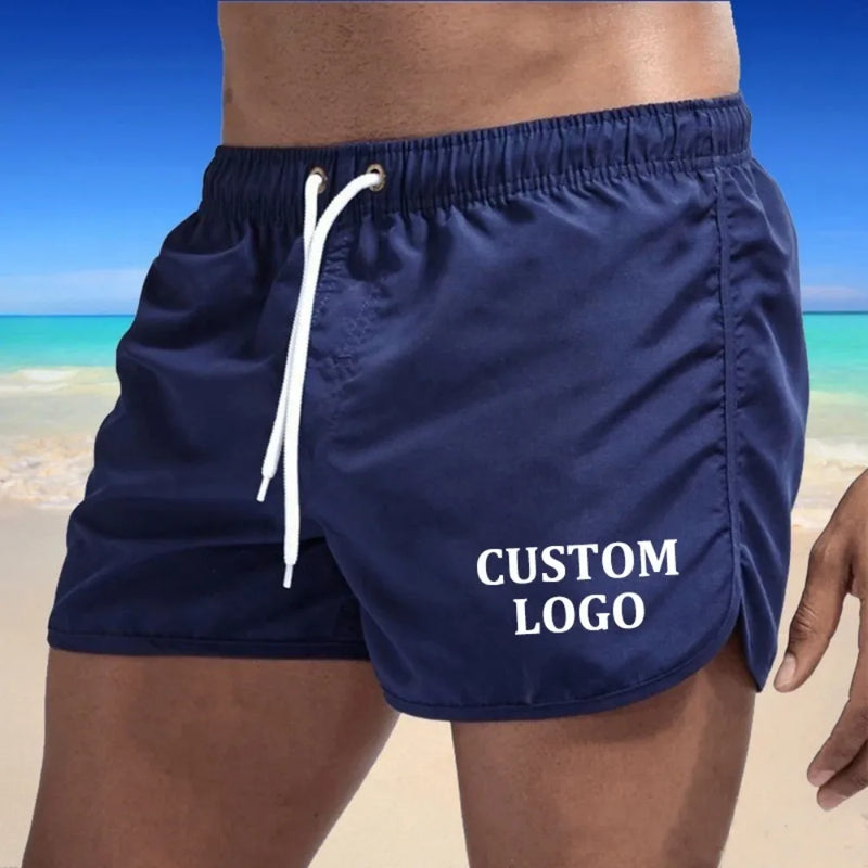 Customized Logo Men's Beach Swimsuit, Boxer, Shorts | SAMAG