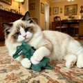 2026 Hot TK Viral Crocodile Plush Pet Toy Catnip Interactive Chew Toy for Dogs Cats