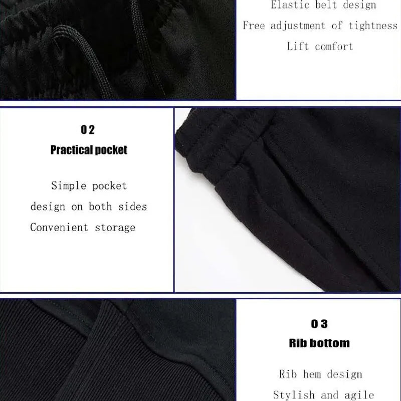 2025 Men's Fitness Jogging Sweatpants New Men's Casual Sports Pants Jogging Sports Pants Loose Running Pants Fitness Pan