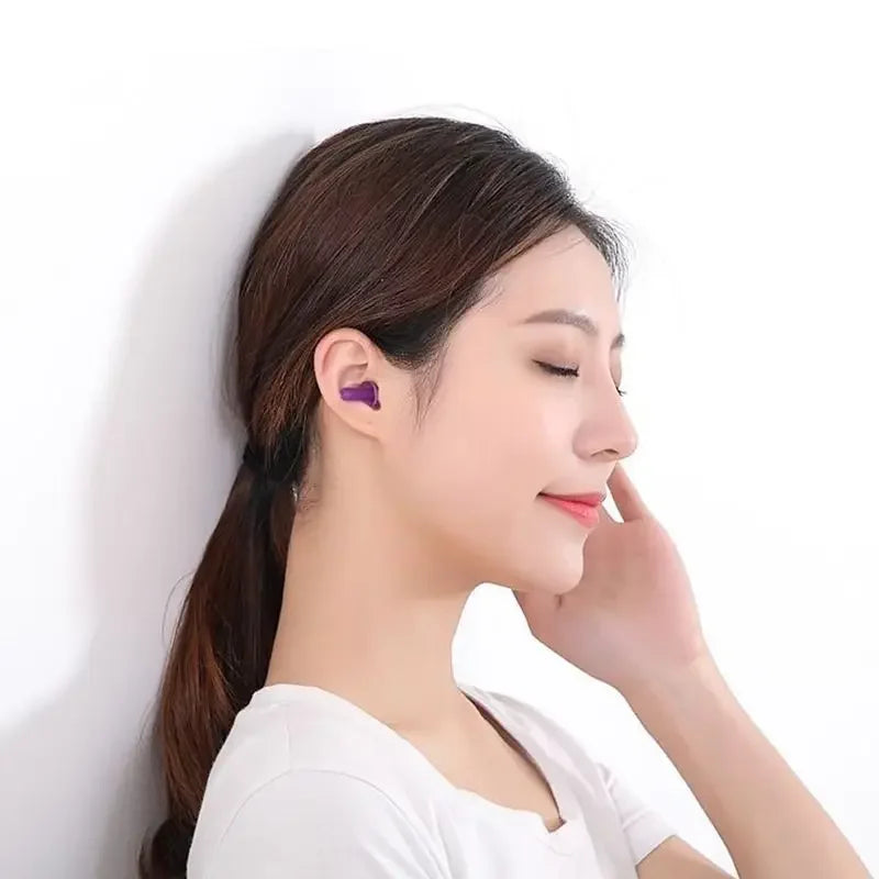 Soft Silicone Ear Plug Sound Insulation Ear Protection Earplug Anti Noise Snoring Sleep Plugs For Travel Noise Reduction 코골이방지기구