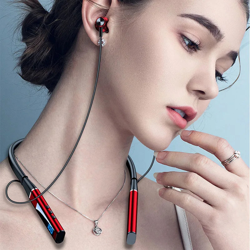 EARDECO Sport HiFi Wireless Headphones Noise Canceling Bluetooth Headphone Bass Stereo Music Bluetooth Earphone HD Microphone