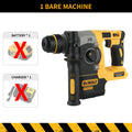 DEWALT DCH273 20V 6.0Ah Brushless SDS - Plus Rotary Hammer 2.1J 360° Handle Stepless Speed for Concrete - View 7 | SAMAG