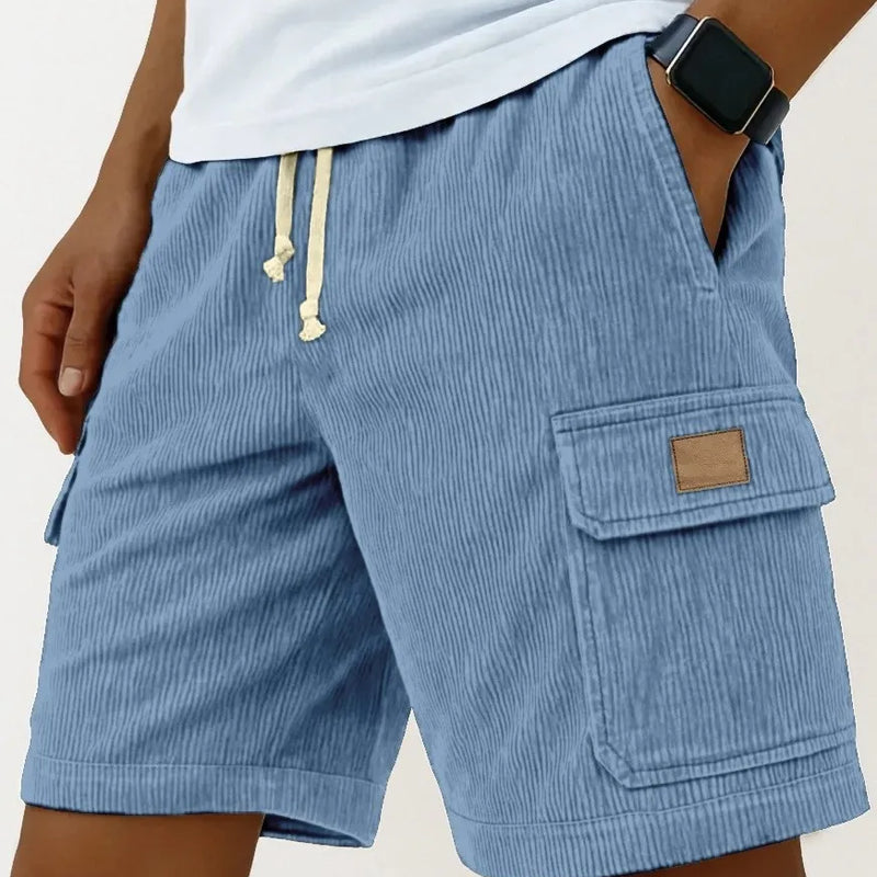 Summer New Men's Corduroy Shorts Fashion American Style | SAMAG