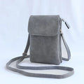 Simple Women's Shoulder Bag With 3-Layer Zipper Soft Leather Crossbody bag Mini Small Bag Wallet With Multiple Compartments Larg