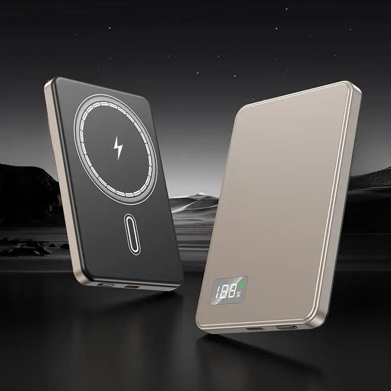 Wireless Magnetic 50000mAh Power Bank Fast Charging Portable PD22.5W External Battery for Magsafe for iPhone17 Samsung Xiaomi