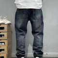 Spring/Autumn Fashion Trendy American Retro Straight Leg | SAMAG