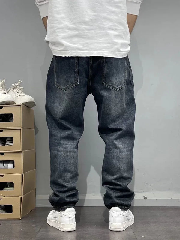 Spring/Autumn Fashion Trendy American Retro Straight Leg | SAMAG
