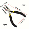 2pcs/1pcs12mm DIY hand pliers with 1 opening ring for making and repairing - Visuel 7 | SAMAG