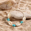 Bohemia Shell Conch Starfish Bracelet for Women Handmade Adjustable Rope Summer Beach Party Jewelry - Visuel 24 | SAMAG