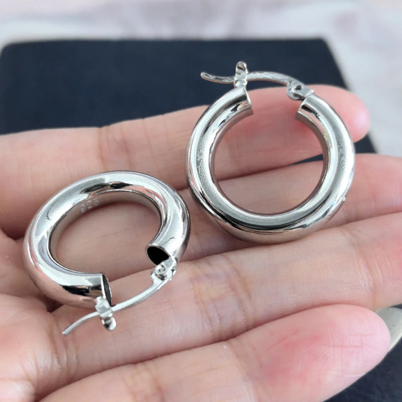 VENTFILLE 925 Sterling Silver CZ Star Moon Asymmetric Hoop Earrings for Women Girls Gold Silver Color Party Jewelry Gifts