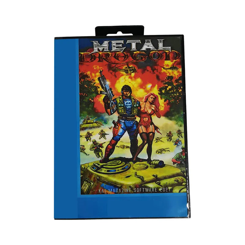 METAL DRAGON  MD Game Cartridge For 16 Bit Video Game Console