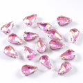 8x13mm Teardrop Crystal Sew On Rhinestone With Silver - View 7 | SAMAG