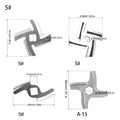 Meat Grinder Pinion Mixer Spare Parts Meat Grinder Knife Stainless Steel Grille for Food Grinder Accessories Kitchen Tool