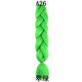 100g 24inch Jumbo Braiding Hair Synthetic Braiding Hair Braid in Hair Extensions Braids Hair for Twist for Daily Cosplay