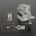 Dual Drive Gear Hardened Steel Upgrade Kit Extruder Drivegear For BMG Extruder For Prusa i3 3D Printer Bowden Extruder