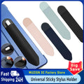 Universal Sticky Stylus Holder, Self-Adhesive Sleeve Pouch for Apple iPad Pencil 1/2, Attached Pen Bag Holder