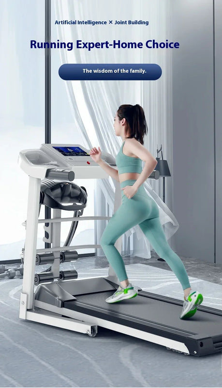 Home Gym Folding Running Machine Mechanical Treadmill | SAMAG