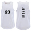 Men's Vest Fashion Gym T-Shirt Casual Breathable Sleeveless Outdoor Basketball Sports Vest Summer Street Loose T-Shirt