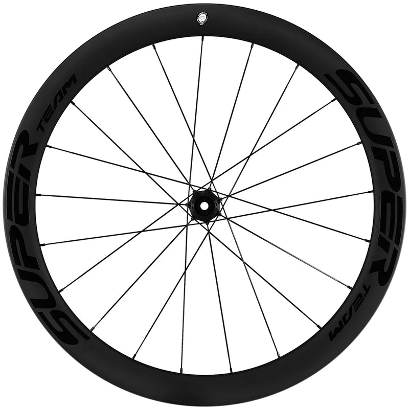 SUPERTEAM 700C Full D28-50 Carbon Wheelset Clincher Tubeless Road Bike Wheels Carbon Wheels for Disc Brake
