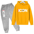 Children's Hooded Sweatshirt with Letters - 3-13 Years | SAMAG