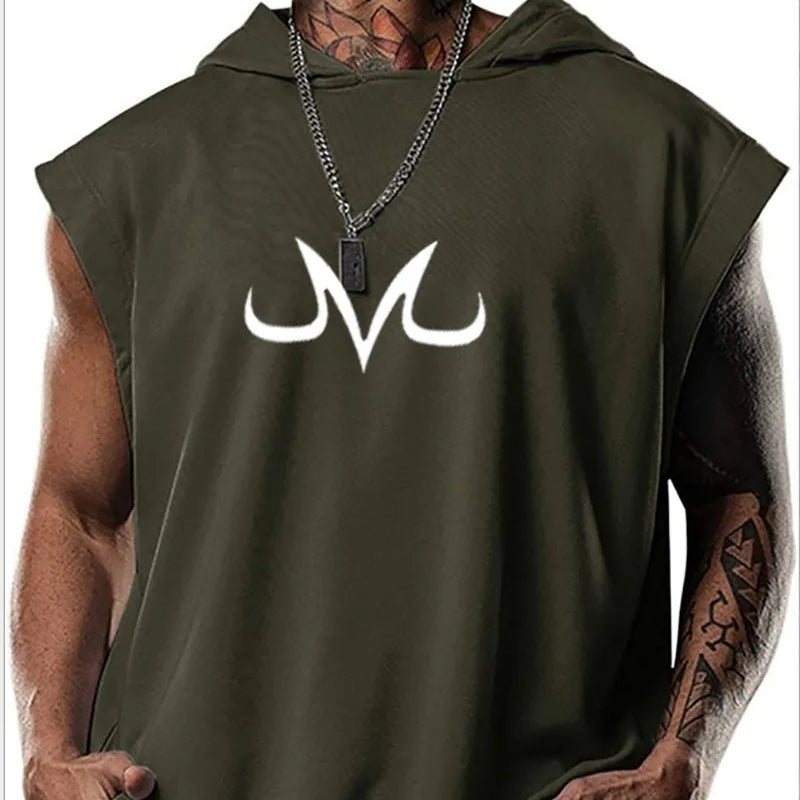 Quick-drying Bodybuilding Vest Men's Gym Bodybuilding Sleeveless Shirt Anime Zt Casual Vest Summer Training Clothing Cotton 2099