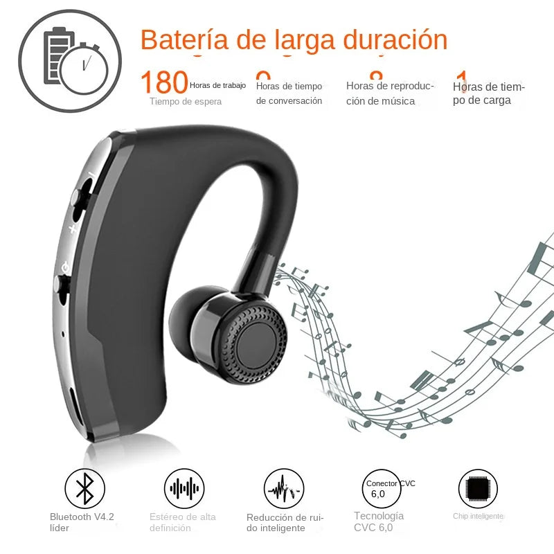 Wireless Bluetooth Earphone Headphones With Microphone In-Ear Sports Waterproof TWS 3D Sound Bluetooth Handsfree Single Headset