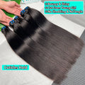 18A Light Yaki Straight Hair Bundles 4PCS Deal Natural Color 100% Human Hair Bundles Quick Weaves Sew In Human Hair Extensions