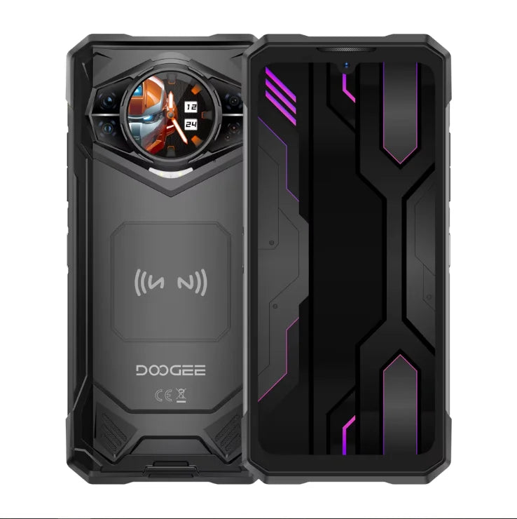 DOOGEE S200 X 5G 12GB 512GB Rugged Phone MTK Dimensity 7050 10100mAh 33W battery 6.72” FHD+120Hz IPS screen