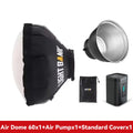 NEW Flynoodle Air Tube Pro 120 Light Bank Softbox for Aputure Nanlite Godox ZHIYUN COLBOR LED Video Light Diffuser Accessories