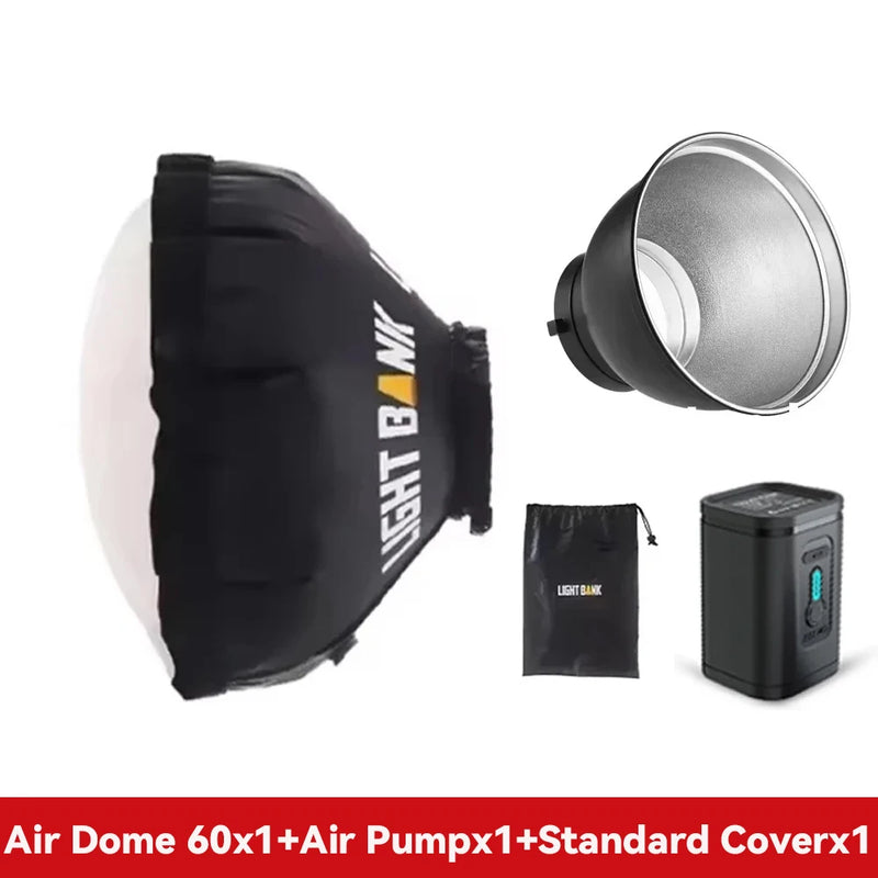 NEW Flynoodle Air Tube Pro 120 Light Bank Softbox for Aputure Nanlite Godox ZHIYUN COLBOR LED Video Light Diffuser Accessories