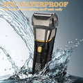 Men's Foil Electric Shavers Razor for Men Cordless USB-C Rechargeable Shaver with Pop-up Trimme  Waterproof Wet/Dry Foil Razor