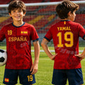 Special YAMAL 19 Football Jersey Tee Shorts Set Women Men - View 3 | SAMAG