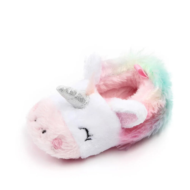 Cute Baby Girl Boy Indoor Warm Cotton Shoes Unicorn Home - View 8 | SAMAG