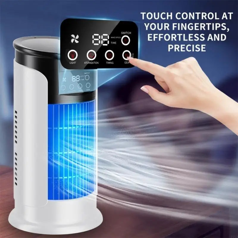 Portable Air Conditioner 6 Speed Evaporative Air Cooling Fan Blower