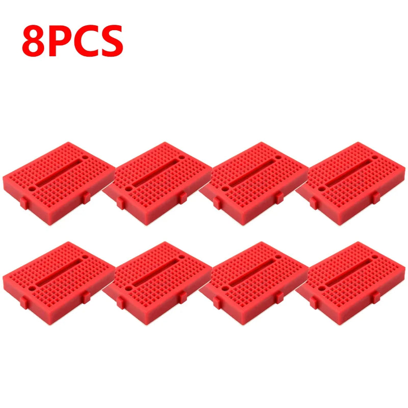 1-10PCS SYB-170 Mini Solderless Prototype Breadboard 170 Holes Breadboard Prototype Board 35x47mm for Small DIY Kits