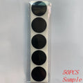 50-500Pcs Black Paper Stickers Round Blank Handmade Sticker Adhesive DIY Sealing Labels For Gift Package Envelope Chalkboard