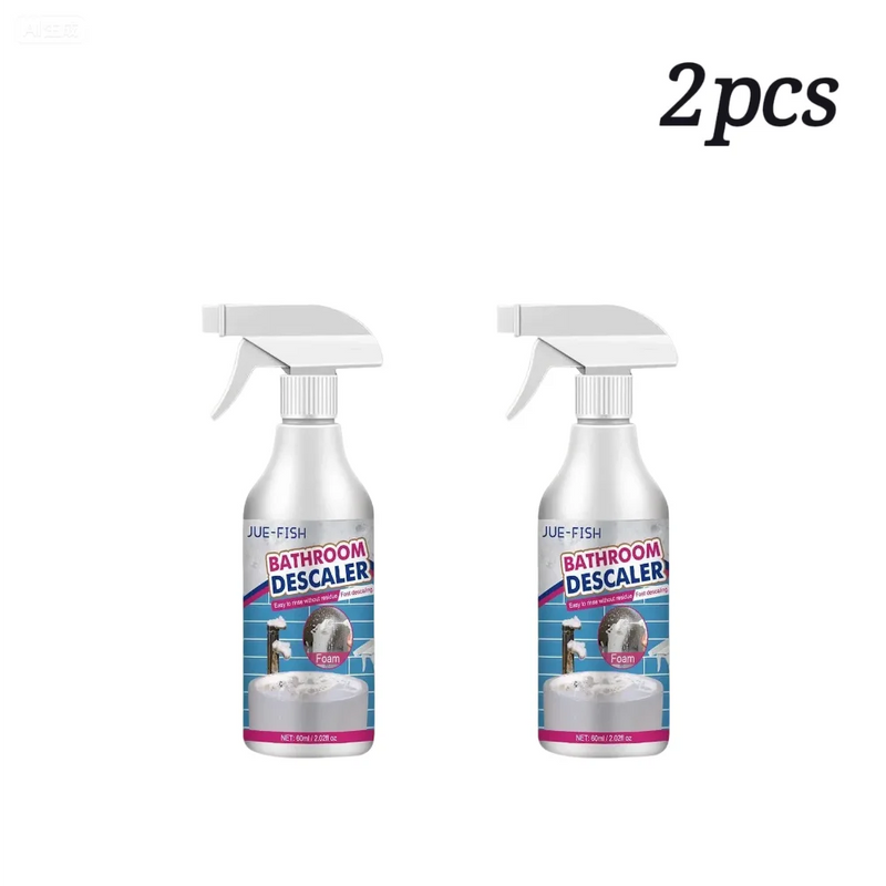 Bathroom Descaling Spray Powerful Remove Stubborn Stains Shower Head Rust Removal Bathtubs Dirt Cleaning Toilet Cleaner Spray
