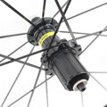 New White Black Gray 700C 50mm Road bike alloy bicycle wheelset clincher rims V Disc brake Thru Axle center lock hubs wheels