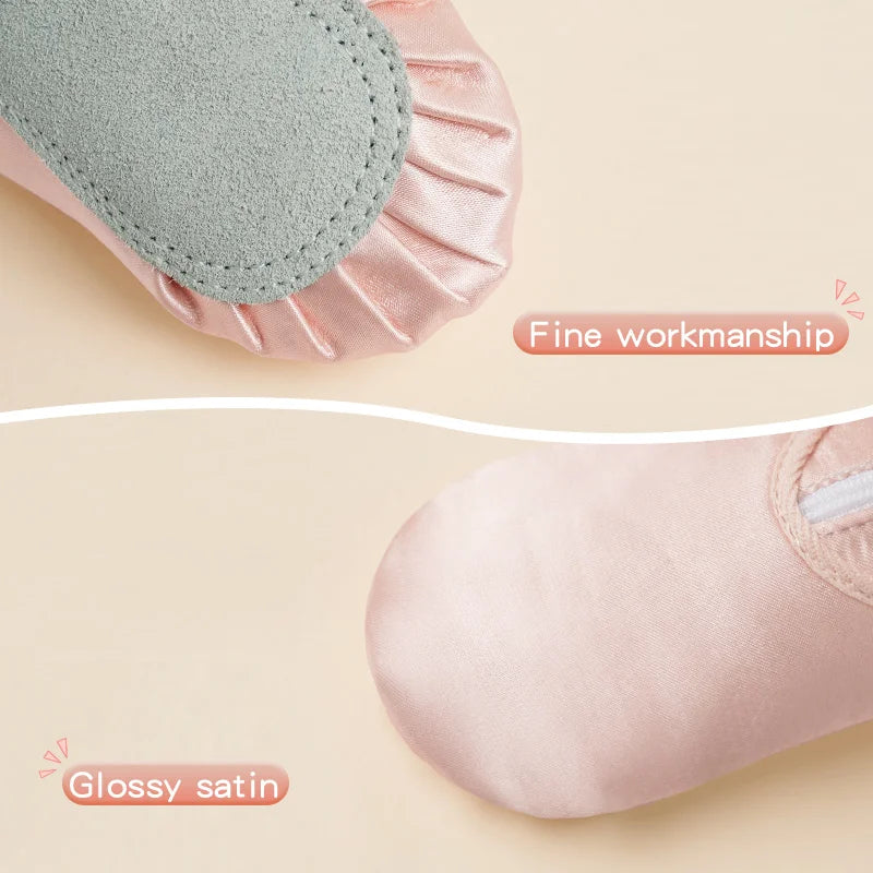 Satin Ballet Pointe Shoe Pencil Case Ballet Shoes Creative Design Girl Heart Makeup Bag Dance Accessory Ballet Gifts