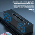 Philips SPA 3808 SoundBar Features a Simple Wood Grain Design  HIFI Sound Quality 3D Audio Effect And Built-in Sound Card
