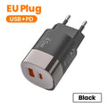 45W USB Charger Fast Charging Type C Fast Phone Charger for iPhone 17 16 15 Samsung Galaxy S25 S24 Xiaomi PD Adapter