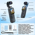 4K WiFi Vlogging Camera 1.72" Touchscreen Mini DV Camcorder Portable Video Recorder for Sport Bike Travel Police Law Enforcement