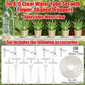 4/7mm Micro Drip Irrigation Kit 2-20m Adjustable Automatic Watering System for Garden Greenhouse Flower Beds Potted Plants