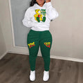 Autumn Winter Women's Tracksuit with Oversize Classic Two Piece Set Women Casual Hoodie&Trouser Suits Fitness Jogging Sports Set
