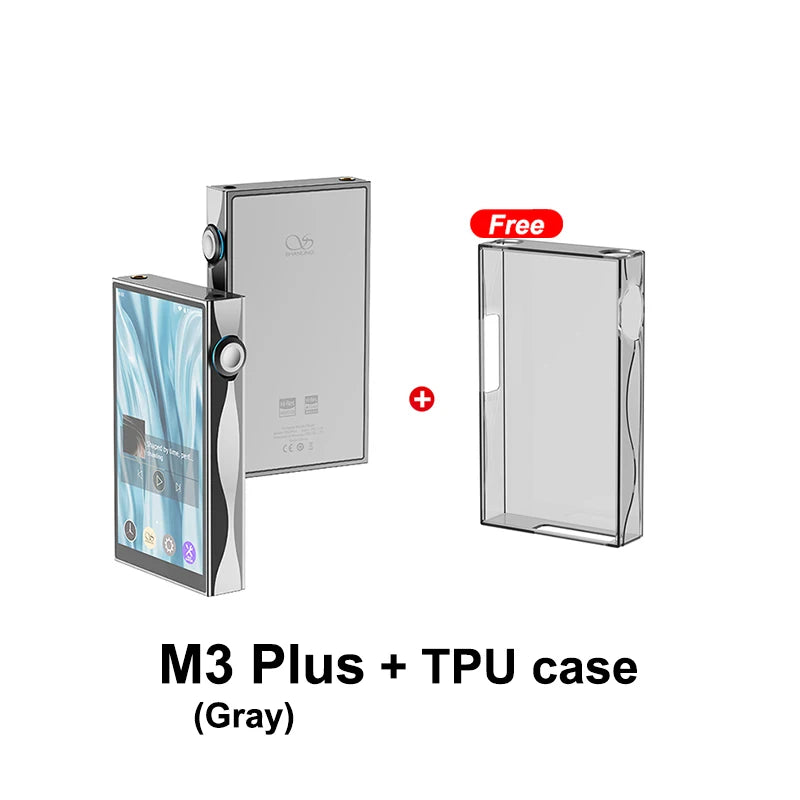 SHANLING M3 Plus HiFi Portable Music Player USB DAC AMP Open Android 13 Hi-Res Audio MP3 DSD512 PCM768 Bluetooth LDAC WiFi