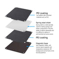 Build Plate For Easythreed K7 K9 K10 K1 X1 3D Printer - Visuel 9 | SAMAG