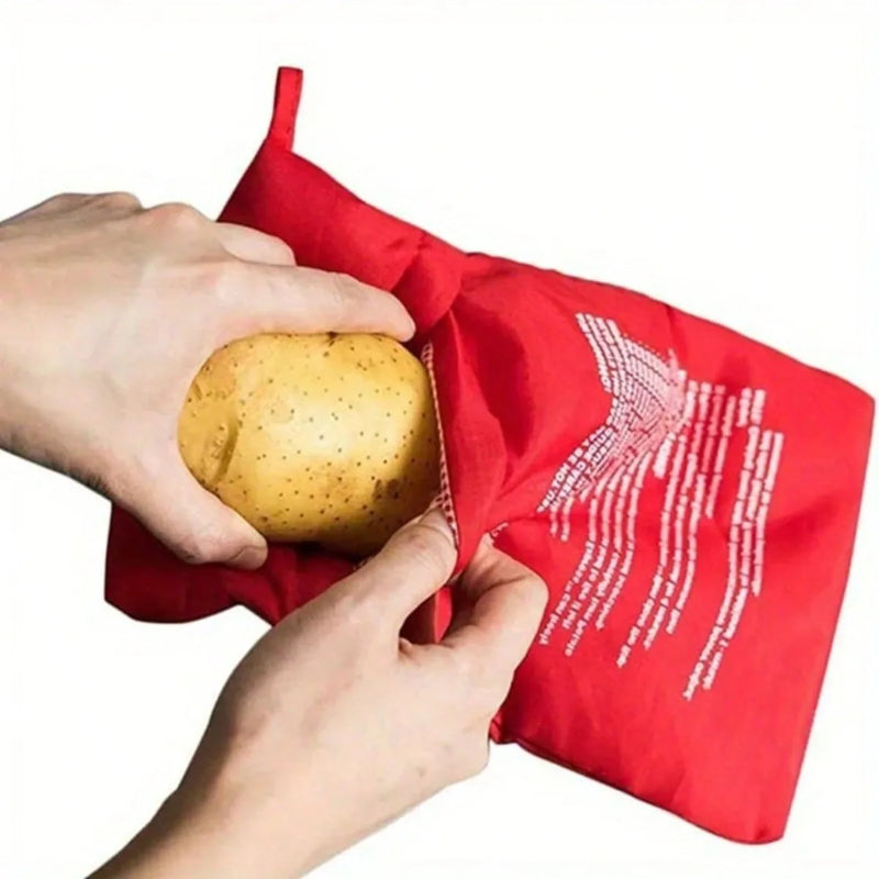 Microwave Potato Cooking Bag Quick Baking Tool Reusable Baking Bag For Microwave Baked Potato Fast Homemade Baking And Pastry