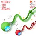 New Cat Interactive Ball Toy Automatic Rolling Ball Faux Tail Rechargeable Smart Pet Electric Toy Dog Cat Training Imitate Mouse