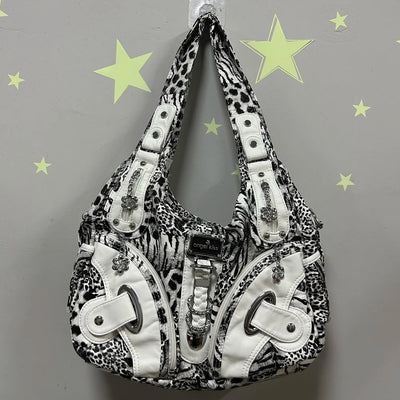 Women Handbags Fashion Leopard Shoulder Bag Large Tote | SAMAG