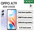 2026 Latest Model OPPO A79 5G Global Version Unlocked Phone 8GB+256GB 6.72 Inch 90Hz Screen 50MP AI Camera 5000mAh Long Lasting
